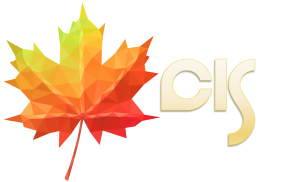 CIS logo with Canadian Maple Leaf