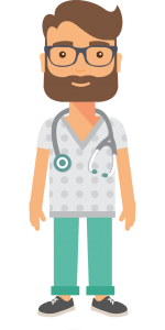 Animated doctor icon