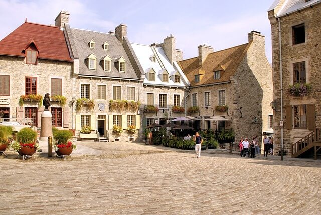 old city view in Quebec by Canada CIS