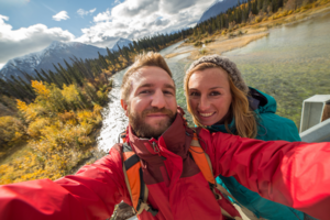 Canadian Couple Selfie