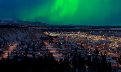 Northern Lights in Whitehorse