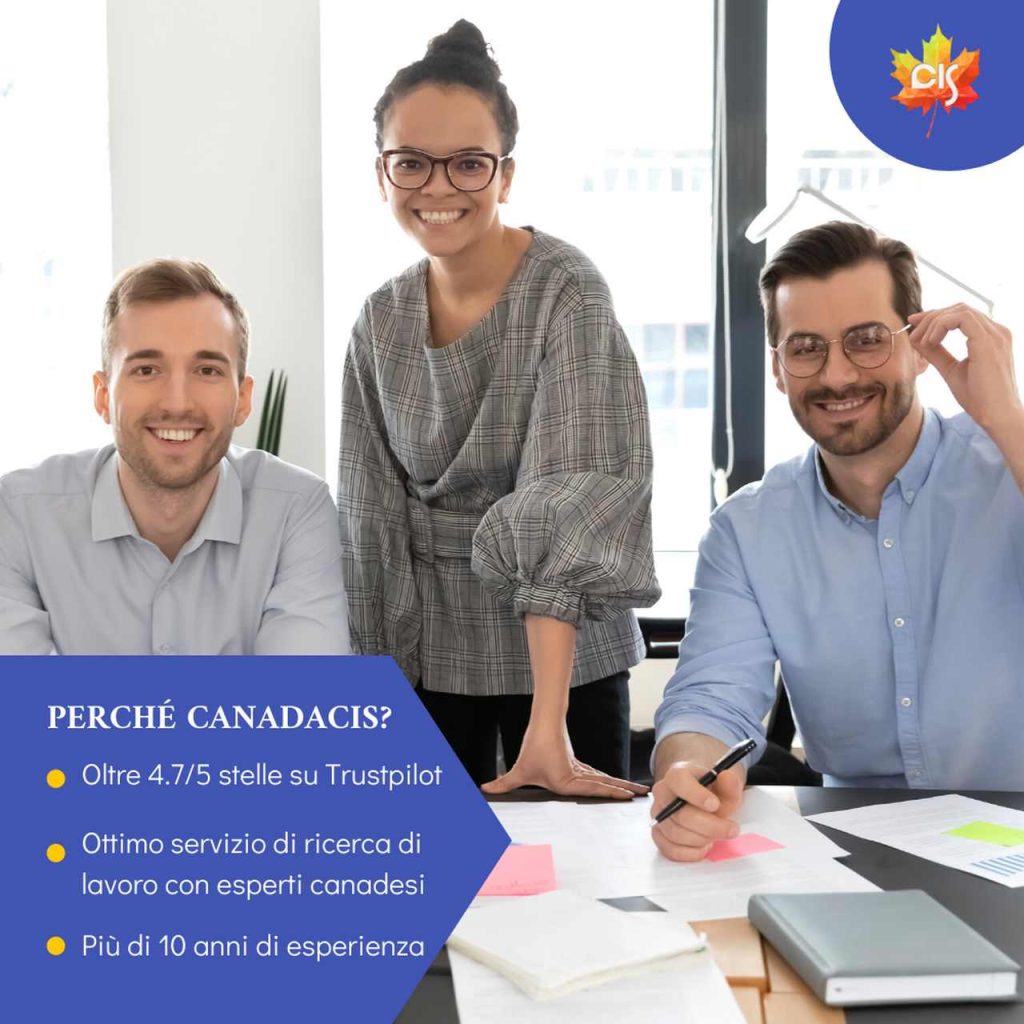 Lavoro in Canada work in canada for a year
